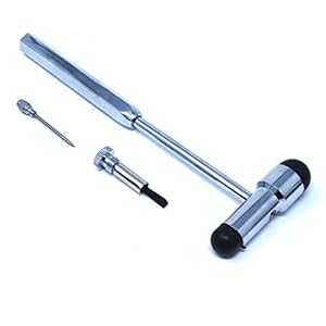 Neurological Diagnostic Percussion Reflex Hammer Instruments (A2ZSCILAB Brand) (Buck Hammer)
