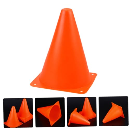16Pcs Cones for Roller Skating and Soccer Training Durable Colored Markers for Obstacle Courses Events and Drills Easy to Notice with Stable Flat Bottom Design4