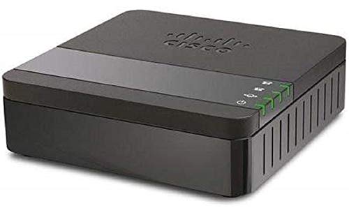 Cisco Remanufactured ATA 190 2-Port Analog Telephone Adapter, 90-Day Limited Hardware Warranty (ATA190-RF)