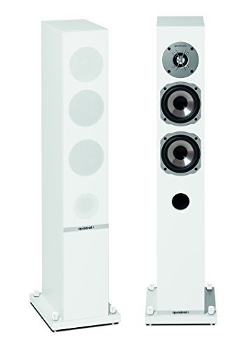 Preisvergleich Produktbild Quadral Standlautsprecher Rhodium 400 weiß (Paar)