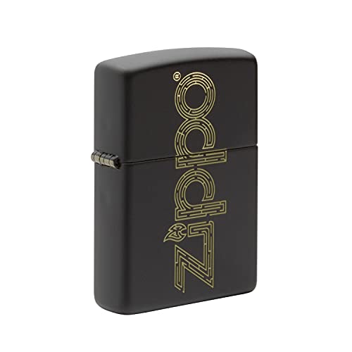  Zippo FUORI CATALOGO Logo Design Accendino Antivento Ricaricabile Lighter