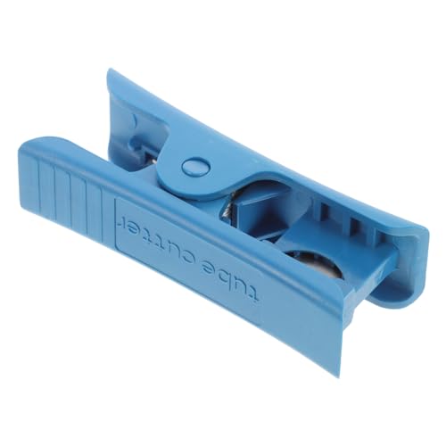 UKCOCO Cortador de Tubos Pe y Pvc Manual, Tijeras de Trinquete para Cortar Mangueras y Vinilo, Herramienta Ligera y Portátil para Uso Doméstico, Multiusos,