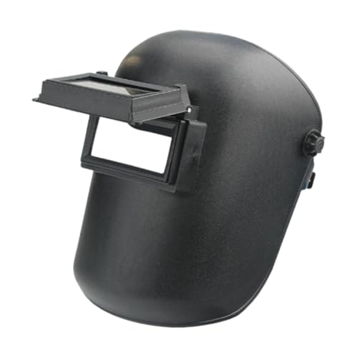 Amagogo Flip Front Welding Masks 180 Degree Rotation Welding Helmet Face Protector Welder Masks Hood Face Shields Lightweight Multifunctional Welding Hood