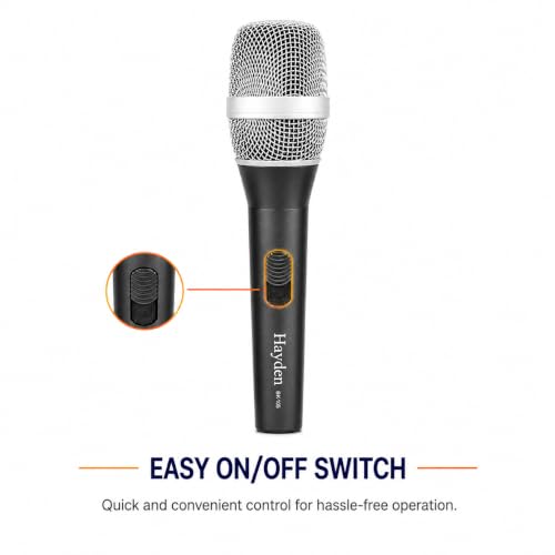 hayden Store hayden BK-105 Dynamic Vocal Metal Microphone - Image 4