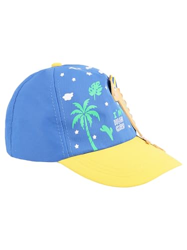 Image of PASSION PETALS Summer Dino Rockstar Baseball Cap for Kids Boys and Girls 2-4Years