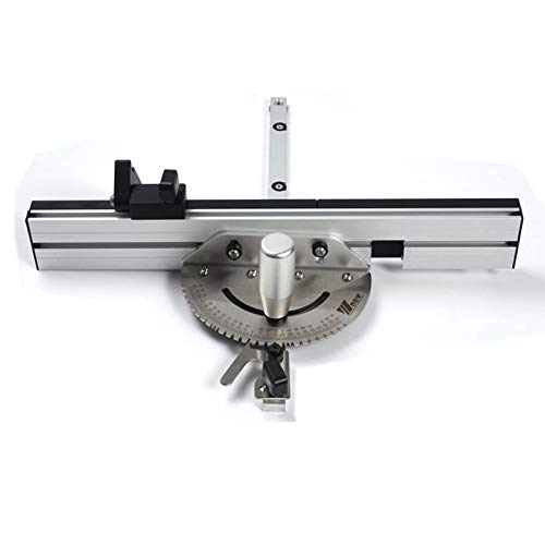 Woodworking Diy Tool Miter Gauge And Box Joint Jig Kit With Adjustable Flip Stop #TOP1