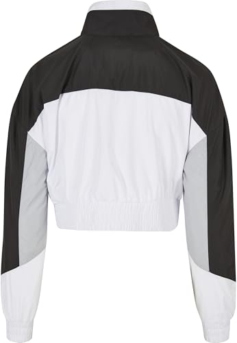 Chaqueta para mujer marca Starter con diseño de bloques de color y capucha 4