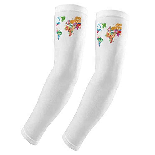 Funda para brazo evita quemaduras solares con protección UV y diseño multicolor cómodo