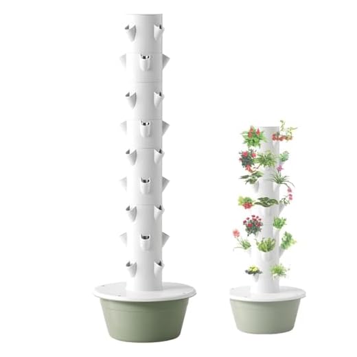 Hydroponics Growing System kit hydroponic Tower aeroponic Tower Garden System Towers,for Gardening Lover, Indoor Herbs, Fruits and Vegetables,5Layer (Green, 11Layers)