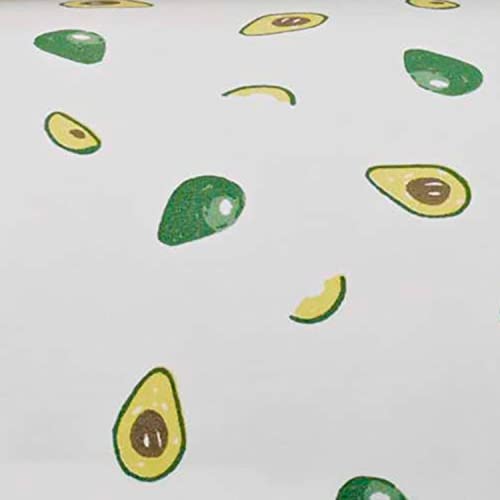 Image of Poppy & Fritz - Full Size Sheet Set, 100% Long-Staple Percale Cotton Bedding, Crisp & Cool, Deep Pockets, Bed Sheets with Matching Fitted Sheet & Pillowcase (Avocados Green)