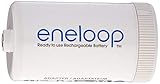 Eneloop Spacers 8 C Size Spacers & 8 D Size Spacers for Use with Ni-MH Rechargeable AA Battery Cell Pack of 16