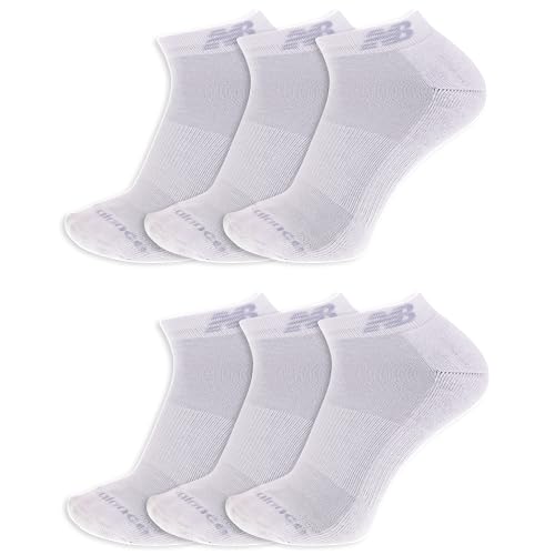 New Balance Unisex-Adult's Men's and Women's Performance Cushioned Low Cut Socks-6 & 12 Pairs-Moisture Wicking