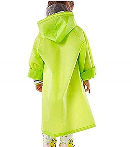 Image of Boy's|Girl's PVC Raincoat With Hood For kids (Pack of 2)