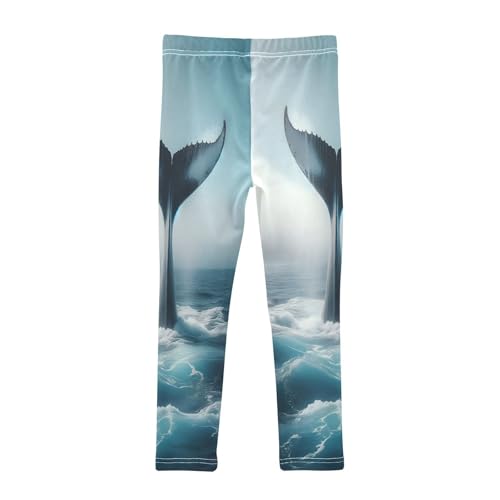 Bolaz Toddler Girls Leggings Printed Yoga Pants Leggings Whale Tail for Kids2