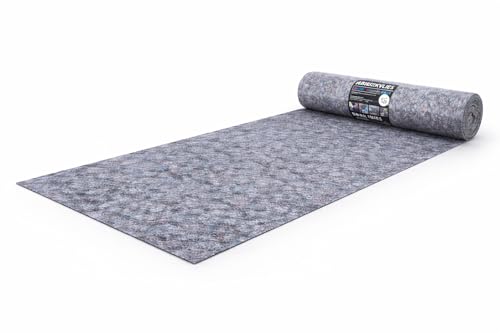 Arttribute Malervlies 180 g/m mit PE Folie 1 m x 50 m (50 qm) Abdeckvlies rutschhemmend & saugstark Bodenschutzvlies Schutzvlies Renovierungsvlies für Malerarbeiten Profi & Heimwerker (1)