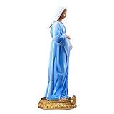 Estatua de la virgen maría para interiores: fabricada con resina de , es práctica y perfecta para decorar tu hogar, dándole un toque especial