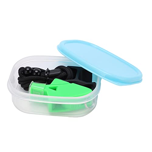Silbato plástico duradero con sonido nítido y accesorio miniatura 6