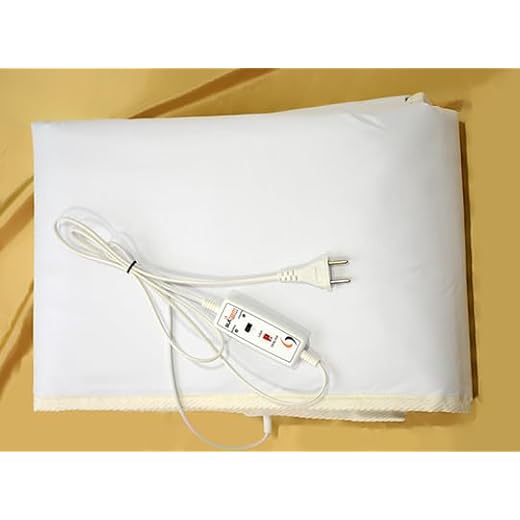 Lençol térmico colchonete maca 0,60 X 1,60 m Sulterm massagem terapia 02 temperaturas 220v