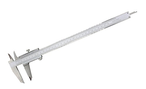 Outil de mesure d'étrier en acier inoxydable durable de précision Vernier 0-12Inches/0-300mm Outil de mesure de calibrage Vernier