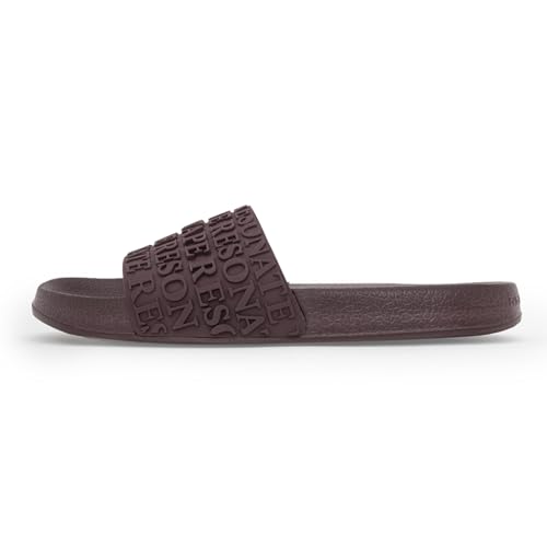 Image of Red Tape Womens Sliders in Slate Blue | Casual Pool Sliders | SLATE BLUE | 3 UK