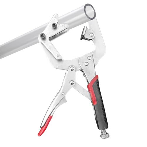 Morsetto per saldatura, pinza per tubi resistente, morsetto per saldatura con bloccaggio di precisione, strumento per banco da lavoro, creazione di mobili, artigianato, uso in garage, materiale