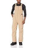 Arctix Men's Avalanche Athletic Fit Insulated Bib Overalls, Khaki, Medium/32' Inseam