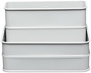 KitchenCraft Living Nostalgia Metal Sink Tidy, 17 x 14 x 11 cm - French Grey
