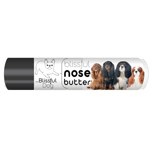 Image of The Blissful Dog Cavalier King Charles Spaniel Nose Butter, Versatile Dog Nose Balm for Dry Nose, Handcrafted Nose Moisturizer, Easy-to-Apply Dog Essentials, Unscented, 0.15 oz.