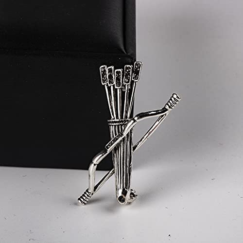 HCMA Vintage Metall Bogen und Pfeile Broschen Kristall Kleidung Anzug Hemdkragen Anstecknadel Abzeichen Brosche Schmuck Männer & Frauen Accessoires HCMA Vintage Metall Bogen und Pfeile Broschen Kristall Kleidung Anzug Hemdkragen Anstecknadel Abzeichen Brosche Schmuck Männer & Frauen Accessoires