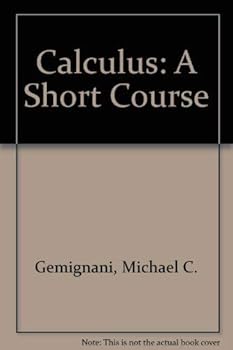 Hardcover Calculus;: A short course Book