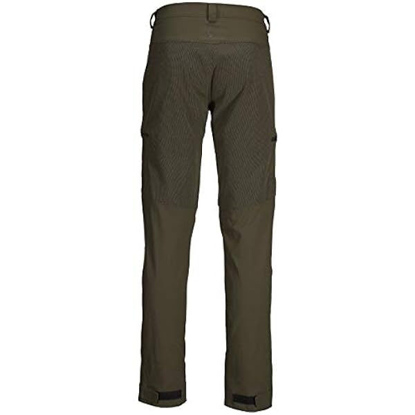 Seeland Outdoor Versterkte broek, groen, versterkte jachtbroek voor revierwerk, scheurvaste broek ter bescherming tegen doornen en scherpe voorwerpen