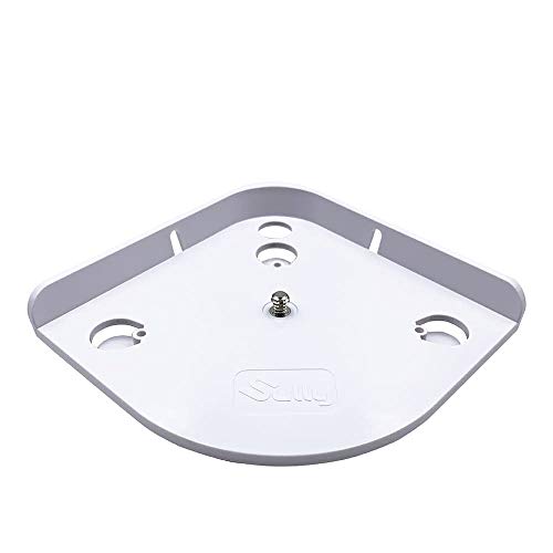 Baby Camera Monitor Shelf (White) - Infant Wall Mount for Infant Optics for Arlo Baby for Babysense for Hello Baby for Motorola - Wall Mounts Crib Cam Holder for Infants Video Monitoring by Sully