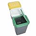 Tontarelli Set 3 PAPELERAS DE Reciclaje 77x32x47,5 cm, Triple, 75 litros