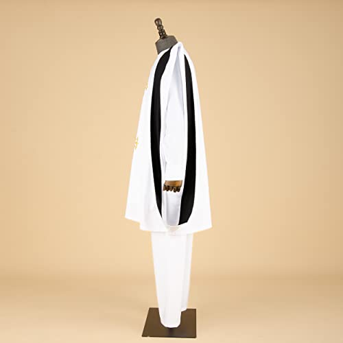 African Clothing for Men Dashiki Embroidery Agbada Robe Plus Size Dashiki Outfits Coats Shirts and Pants 3 Piece Set3