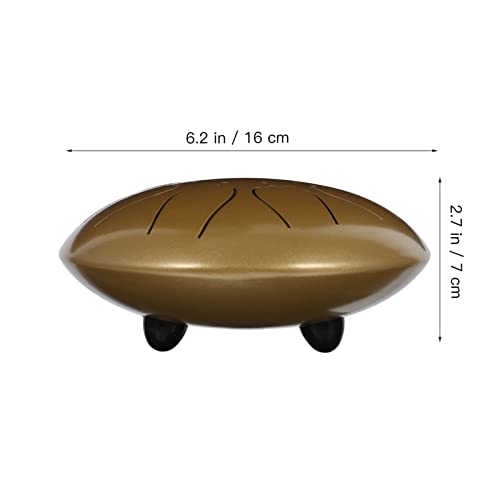 Generic Tambor Etéreo de 6 Polegadas 8 Tons de Aço de Aço de Tambor de Língua Com Tambor Com Saco de