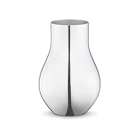 Georg Jensen Cafu Small Vase in Stainless Steel Cover