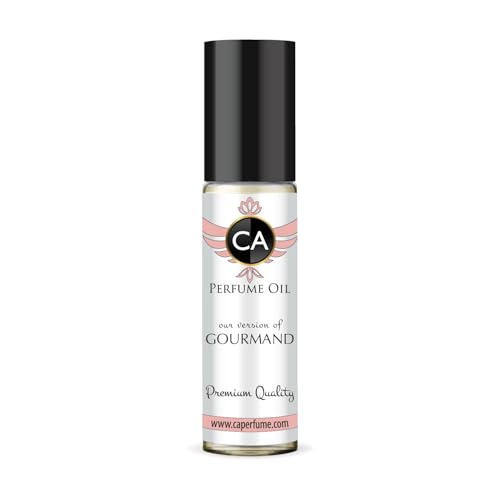 CA Perfume Originals Gourmand Unisex Fragrance Oil Gourmand Scent Long Lasting Perfumes for Women &amp; Men Travel Size TSA Ready Mini Parfum Body Oil Roll-on 0.33 Fl Oz 10ml