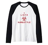 Photo Gallery i love hardstyle – harder styles – party event festival maglia con maniche raglan Photo Gallery i love hardstyle – harder styles – party event festival maglia con maniche raglan