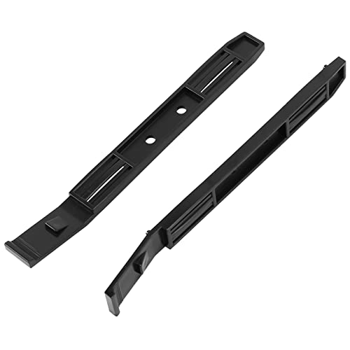 dieyyuca 5 Paar Laufwerksschienen Zubehör für Gehäuse für Gehäuse Führungsschienen aus Kunststoff für Festplattenfach von 3,5 bis 5,25