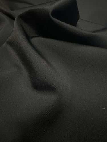 4-Way Stretch Nylon Spandex Matte Full Dull Tricot Fabric - Ideal for Sportswear, Activewear, Swimwear & More - 82% Nylon, 18% Spandex - 58/60