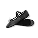 Scarpe da ballo per ragazze, suola piatta in pelle, scarpe da ballo, yoga,...