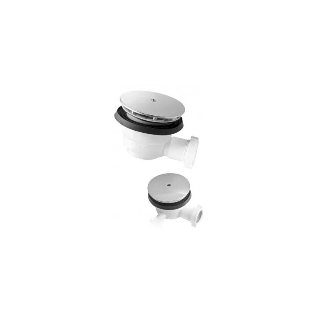 Kiamami Valentina - Bonde de vidange pour receveurs de douche minces 90mm