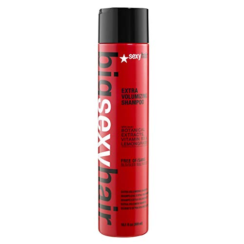 SexyHair Big Extra Volumizing Shampoo, Color Safe, 10.1 Fl Oz