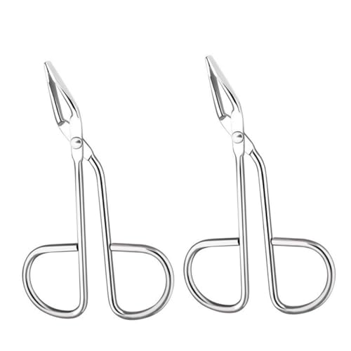 WOFASHPURET Stainless Steel Eyebrow Tweezers for Women Scissor Tweezers Brow Plucker