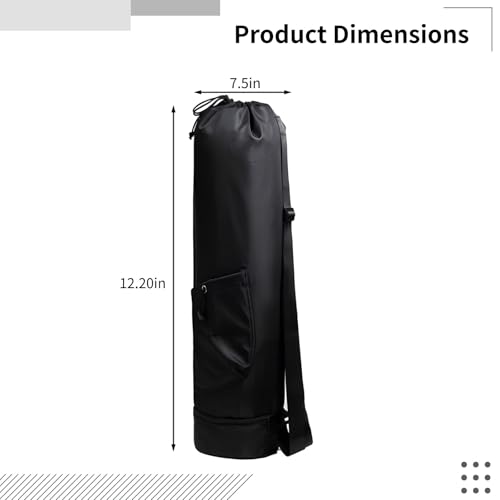 Polyester Yoga Mat Bag Met Lange Riem Essentiële Drager voor Yoga, Stijlvolle 29,5 X 7,5 Duim - Afbeelding 6