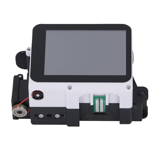 MENDUNER Handheld Tintenstrahldrucker, Handheld Drucker 12,7 mm Tintenstrahldruckmaschine für Barcode Datumsetiketten, Chargennummern, Unterstützt Mehrsprachige Materialien