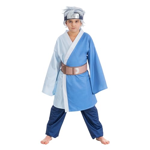 Chaks Boruto Mitsuki - Disfraz infantil (talla 128-152), color az...