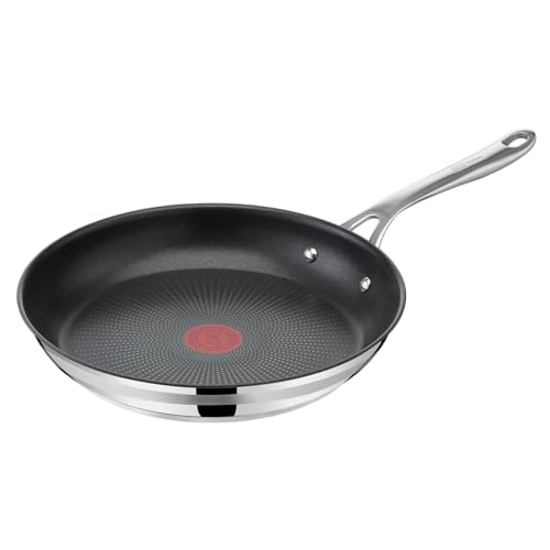 Tefal Jamie Oliver Cook Smart - Sartén con revestimiento antiadherente (28 cm, revestimiento antiadherente, titanio)