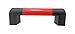 Kipp 06948-130027 Aluminum/Thermoplastic Oval Tube Big Hand, Anthracite Gray End Piece, Socket Head Screw DIN 912, Metric 300 mm Length, Ruby Red