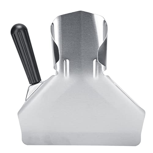 Gavigain Stainless Steel Multi Functional Kitchen French Fries Shovel, Chips Scooper for Buffets Carnivals Weddings